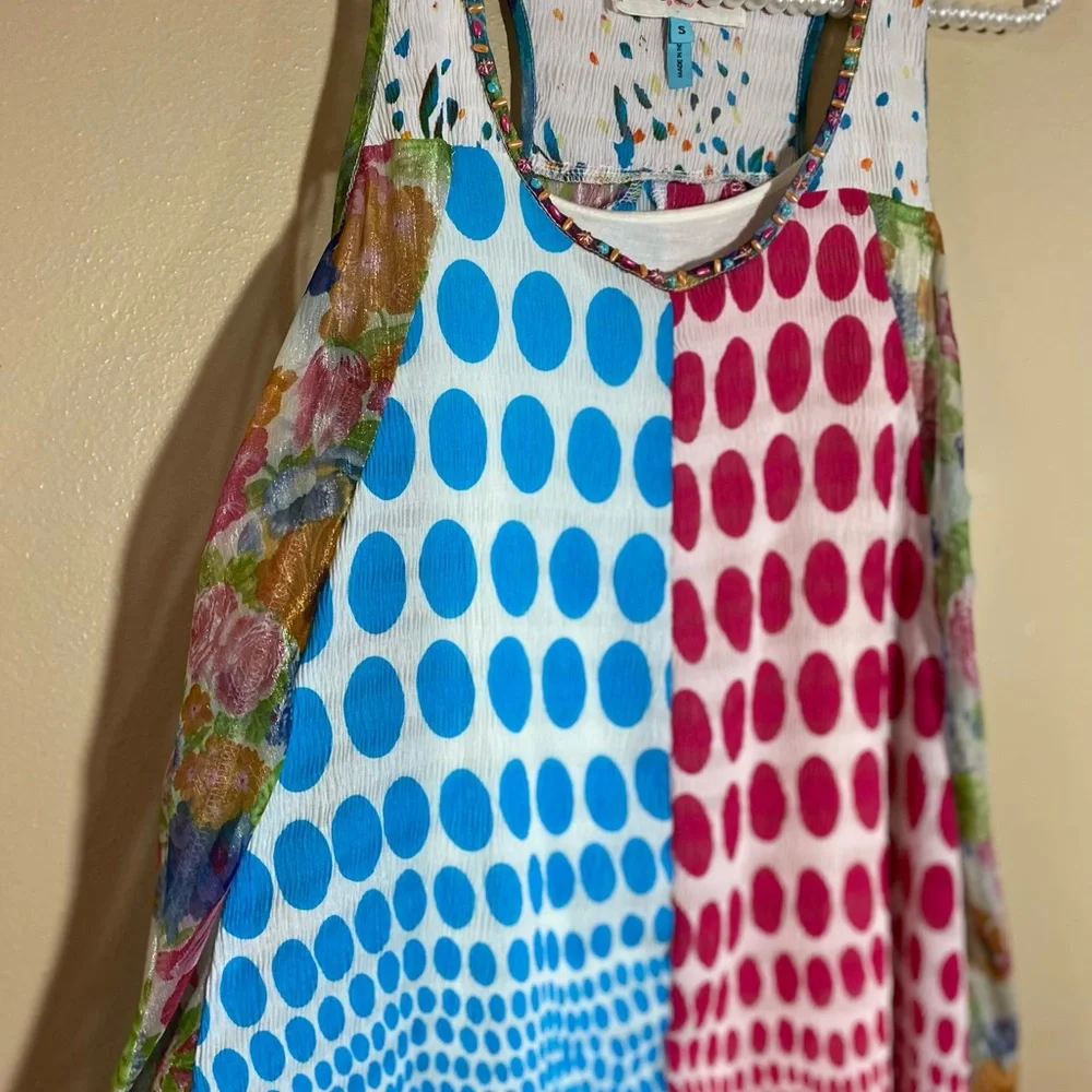 Faith Pool Party “Wyndha” tunic size small - Picture 6 of 6
